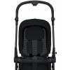 Коляска Cybex Melio Carbon Aton B2 i-Size Steel Grey 3 в 1 Magic Black с дождевиками