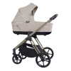 Детская коляска 3 в 1 Espiro Miloo 2025 и автокресло Pi Black 219 white pearl/Чёрный (Black 110)