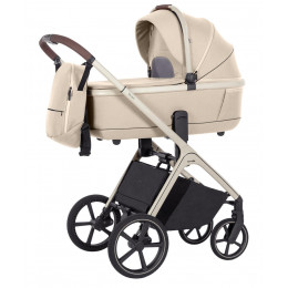 Коляска Carrello Vector CRL-6550 и автокресло Cybex Aton B2 Bay Blue 3 в 1 Seashell Beige