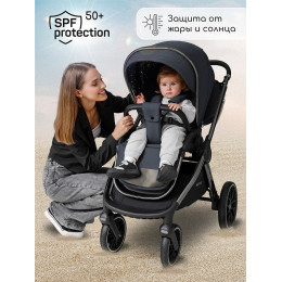 Детская коляска AmaroBaby Motus V2 3 в 1 серый
