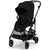 Коляска Cybex Melio Carbon Aton B2 i-Size Steel Grey 3 в 1 Magic Black с дождевиками