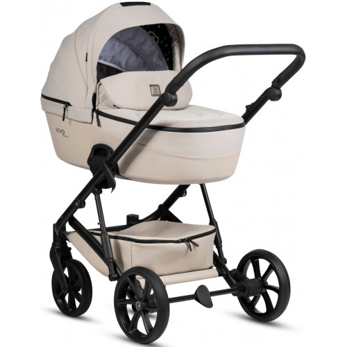 Детская коляска Tutis Viva 6 Plus Essential 3 в 1 с автокреслом Elo Lux EduSky Black 1612058 Crystal