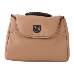 Детская коляска Adamex Chantal Pro Natura 3 в 1 CN-5-CAMEL (Т. БЕЖ. КОЖА)