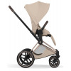 Коляска Cybex Priam V Rosegold Style Cloud T Sepia Black Plus 3 в 1 Cozy Beige