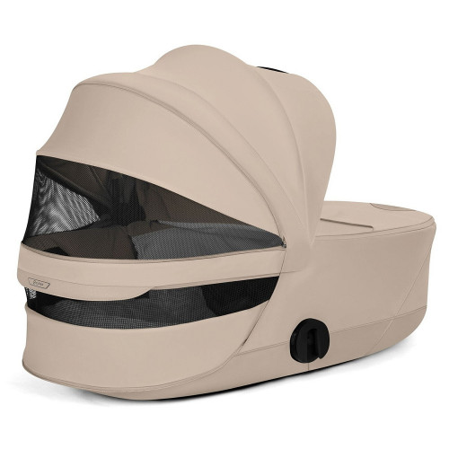 Коляска Cybex Priam V Rosegold Style Cloud T Sepia Black Plus 3 в 1 Cozy Beige
