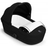 Коляска Cybex Melio Carbon Aton B2 i-Size Steel Grey 3 в 1 Magic Black с дождевиками
