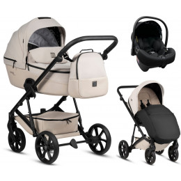 Детская коляска Tutis Viva 6 Plus Essential 3 в 1 с автокреслом Elo Lux EduSky Black 1612058 Crystal