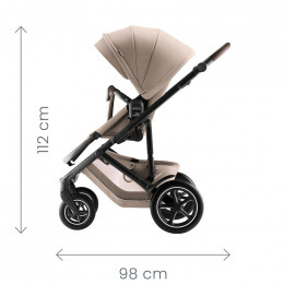 Коляска 3 в 1 Britax Roemer Smile 5Z Style и автокресло Baby-Safe PRO LUX Urban Olive Teak