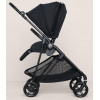 Коляска Cybex Melio Carbon Aton B2 i-Size Steel Grey 3 в 1 Magic Black с дождевиками