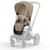 Коляска 3 в 1 Cybex Priam IV Rosegold complete и автокресло Cloud T i-Size Mirage Grey Plus Cozy Beige