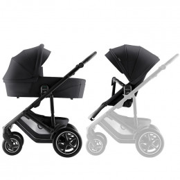 Коляска 3 в 1 Britax Roemer Smile 5Z Style и автокресло Baby-Safe PRO LUX Onyx Black Carbon Black