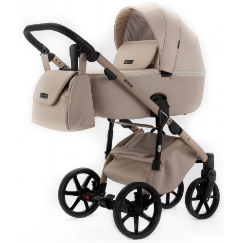 Детская коляска Adamex Nola Natura 3 в 1 N-3-VANILLA