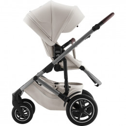 Коляска 3 в 1 Britax Roemer Smile 5Z LUX и автокресло Baby-Safe PRO LUX Linen Grey Soft Taupe