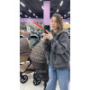 Детская коляска Tutis Viva 6 Plus Wild Elegance 3 в 1 с автокреслом Beno Black Wild Mocca