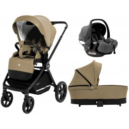 Коляска 3 в 1 Sweet Baby Stella + автокресло Premier Grey Beige