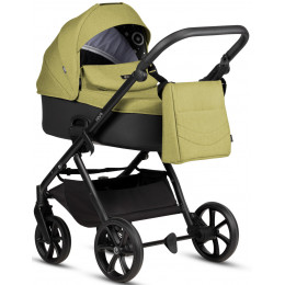 Детская коляска Tutis Leo 3 Plus 3 в 1 с автокреслом Beno Black 1582302 Green