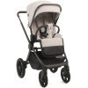 Детская коляска Peppy Soho 3 в 1 с автокреслом First Taupe (бежевый), рама серо-бежевый