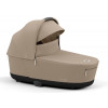 Коляска 3 в 1 Cybex Priam IV Rosegold complete и автокресло Cloud T i-Size Mirage Grey Plus Cozy Beige