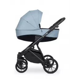 Коляска 3 в 1 Riko Brano Pro Crystal blue