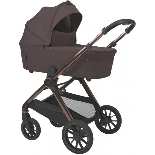 Детская коляска 3 в 1 Espiro Code 2026 и автокресло Pi Beige 108 unique brown