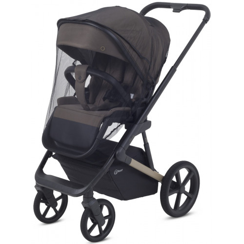 Детская коляска Rant Garda 3 в 1 с автокреслом Perla Graphite Mocca