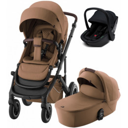 Коляска 3 в 1 Britax Roemer Smile 5Z LUX и автокресло Osann Cuddle Carbon Warm Caramel