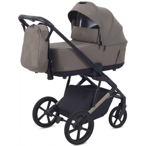 Детская коляска Rant Garda 3 в 1 с автокреслом Perla Graphite Mocca