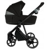 Детская коляска Roan Sol 2.0 3 в 1 с автокреслом Pituso Baesa Pro Black,Beige Canopy SLL/30/T Caviar Black/Black/руч.Black