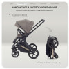 Детская коляска Rant Garda 3 в 1 с автокреслом Perla Graphite Mocca