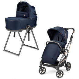 Коляска 3 в 1 Peg Perego Vivace New Culla Flex SLK Blue Shine