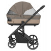 Коляска Carrello Alfa CRL-6522 2025 Ammonite AY329 Pro Absolute Black 3 в 1 Natural Beige
