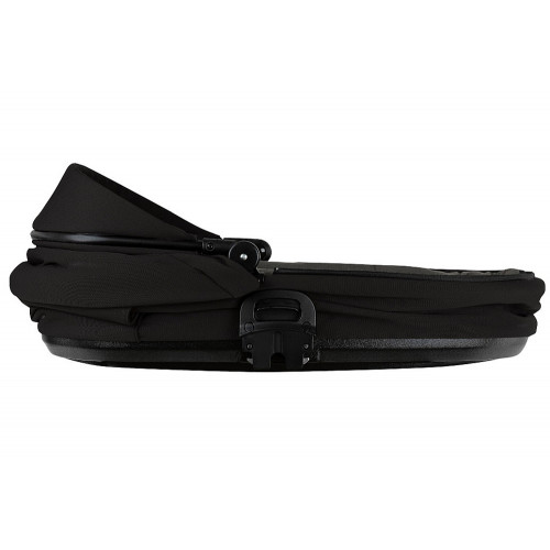 Детская коляска Roan Sol 2.0 3 в 1 с автокреслом Pituso Baesa Pro Black,Beige Canopy SLL/30/T Caviar Black/Black/руч.Black