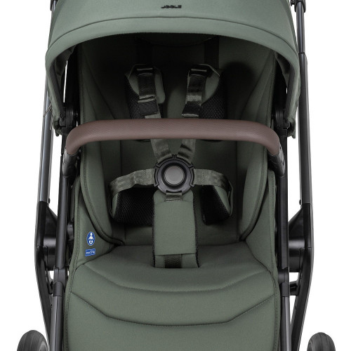 Детская коляска 3 в 1 Joolz Day 5 и автокресло Baby-Safe Core Frost Grey без адаптеров + конверт в подарок Forest green