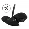 Коляска Cybex Melio Carbon Cloud G i-Size Magic Black 3 в 1 Almond Beige/Magic Black с дождевиками