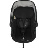 Детская коляска Roan Sol 2.0 3 в 1 с автокреслом Pituso Baesa Pro Black,Beige Canopy SLL/30/T Caviar Black/Black/руч.Black