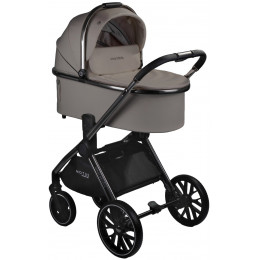 Детская коляска AmaroBaby Motus Premium Ecco 3 в 1 с автокреслом Rant Cruise Black мокко