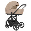 Коляска Carrello Alfa CRL-6522 2025 Ammonite AY329 Pro Absolute Black 3 в 1 Natural Beige