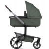 Детская коляска 3 в 1 Joolz Day 5 и автокресло Baby-Safe Core Frost Grey без адаптеров + конверт в подарок Forest green