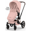 Коляска Cybex Priam V Rosegold Style Cloud T Sepia Black Plus 3 в 1 Peach Pink
