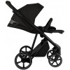 Детская коляска Roan Sol 2.0 3 в 1 с автокреслом Pituso Baesa Pro Black,Beige Canopy SLL/30/T Caviar Black/Black/руч.Black