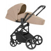 Коляска Carrello Alfa CRL-6522 2025 Ammonite AY329 Pro Absolute Black 3 в 1 Natural Beige