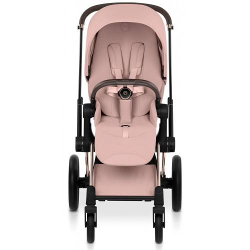 Коляска Cybex Priam V Rosegold Style Cloud T Sepia Black Plus 3 в 1 Peach Pink