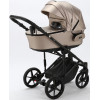 Детская коляска Adamex Zico Deluxe 3 в 1 Z-SM06 СВ.БЕЖ.ПЕРЛ КОЖА