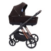Детская коляска 3 в 1 Espiro Miloo 2025 и автокресло Pi Begie 208 exellent chocolate / Бежевый (Beige 109)