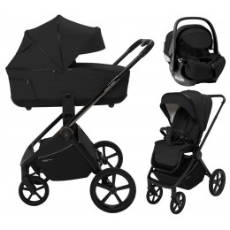 Коляска 3 в 1 Sweet Baby SBL Elegante Therma + автокресло Premier Black Black
