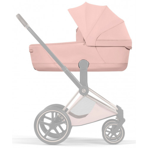 Коляска Cybex Priam V Rosegold Style Cloud T Sepia Black Plus 3 в 1 Peach Pink