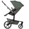Детская коляска 3 в 1 Joolz Day 5 и автокресло Baby-Safe Core Frost Grey без адаптеров + конверт в подарок Forest green