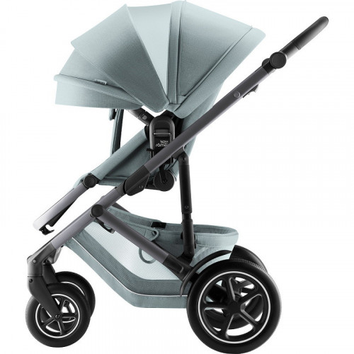 Коляска 3 в 1 Britax Roemer Smile 5Z Style и автокресло Baby-Safe PRO Style Carbon Black Harbor Blue
