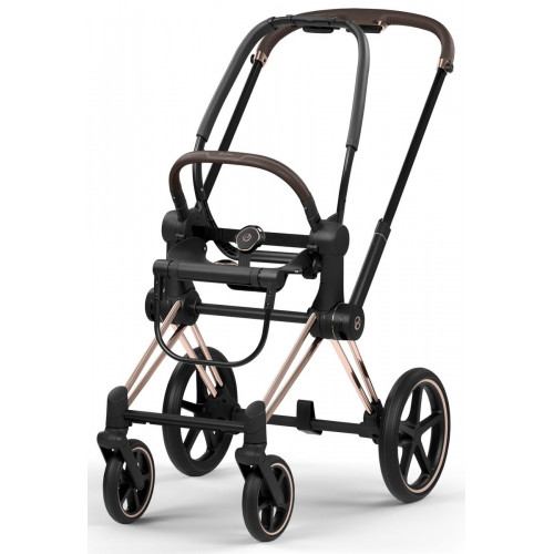 Коляска Cybex Priam V Rosegold Style Cloud T Sepia Black Plus 3 в 1 Peach Pink