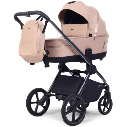 Детская коляска Rant Falcon Soft Therm 3 в 1 с автокреслом Evomax Black Beige